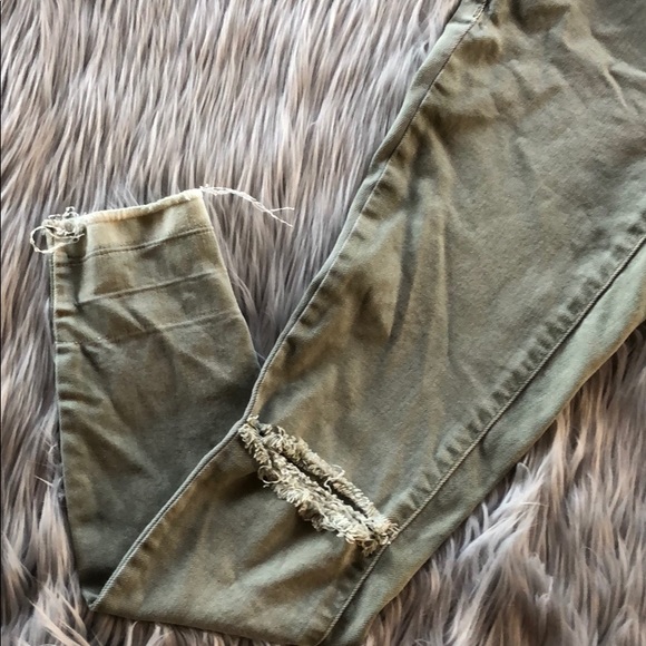 Green Mossimo jeans - Picture 3 of 3